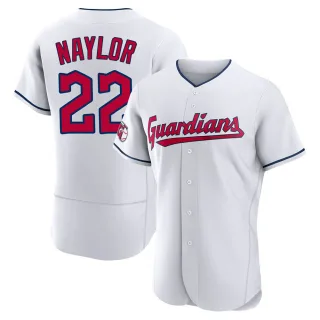 Authentic Men's Josh Naylor Cleveland Guardians Home Jersey - White