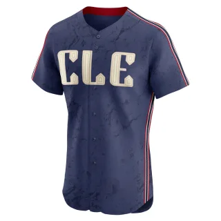 Elite Men's Steven Kwan Cleveland Guardians 2024 City Connect Jersey - Navy