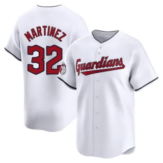 Limited Men's Dennis Martinez Cleveland Guardians Home Jersey - White