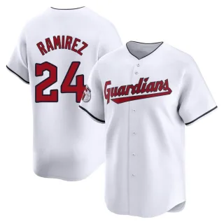 Limited Men's Manny Ramirez Cleveland Guardians Home Jersey - White