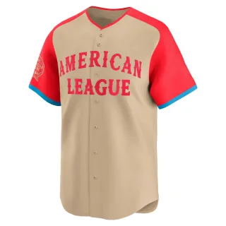 Limited Men's Steven Kwan Cleveland Guardians American League 2024 All-Star Game Jersey - Cream