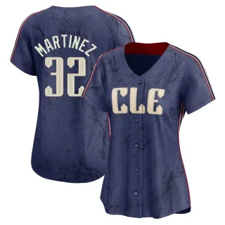 Limited Women's Dennis Martinez Cleveland Guardians 2024 City Connect Jersey - Navy