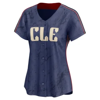 Limited Women's Dennis Martinez Cleveland Guardians 2024 City Connect Jersey - Navy