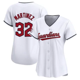 Limited Women's Dennis Martinez Cleveland Guardians Home Jersey - White