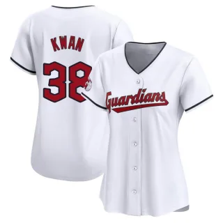 Limited Women's Steven Kwan Cleveland Guardians Home Jersey - White