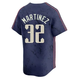 Limited Youth Dennis Martinez Cleveland Guardians 2024 City Connect Jersey - Navy