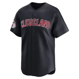 Limited Youth George Valera Cleveland Guardians Alternate Jersey - Navy