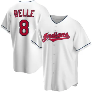 Replica Men's Albert Belle Cleveland Guardians Home Jersey - White