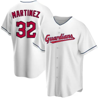 Replica Men's Dennis Martinez Cleveland Guardians Home Jersey - White