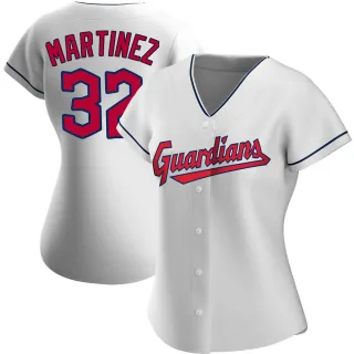 Replica Women's Dennis Martinez Cleveland Guardians Home Jersey - White