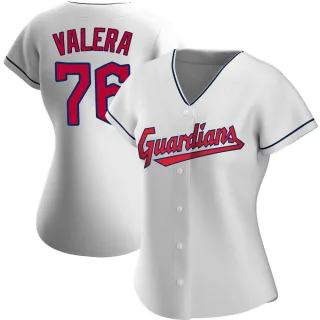 Replica Women's George Valera Cleveland Guardians Home Jersey - White