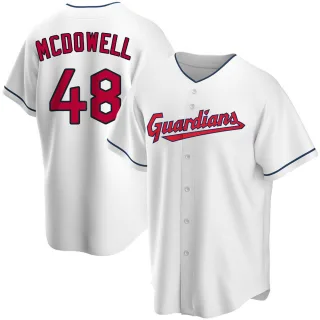 Replica Youth Sam Mcdowell Cleveland Guardians Home Jersey - White